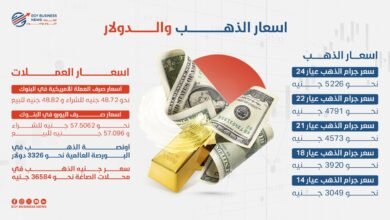 أسعار الذهب والعملات اليوم الثلاثاء في مصر - إيجي بيزنس انفو - إيجي بيزنس